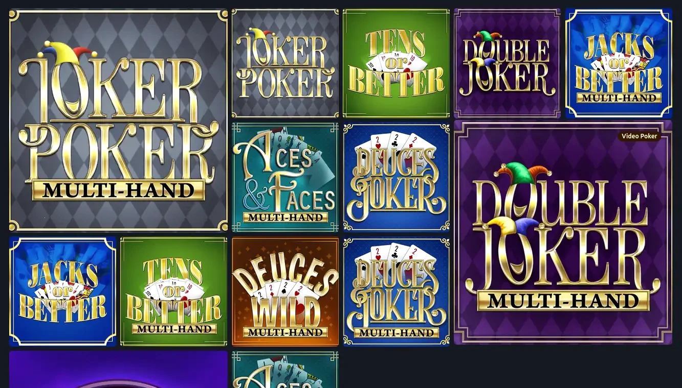 Interface de l'application Mad Casino sur smartphone avec bonus de bienvenue